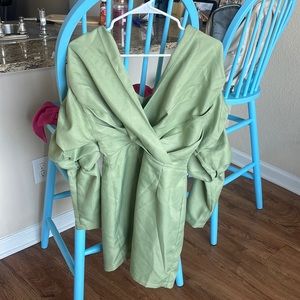 Princess Polly mint green dress